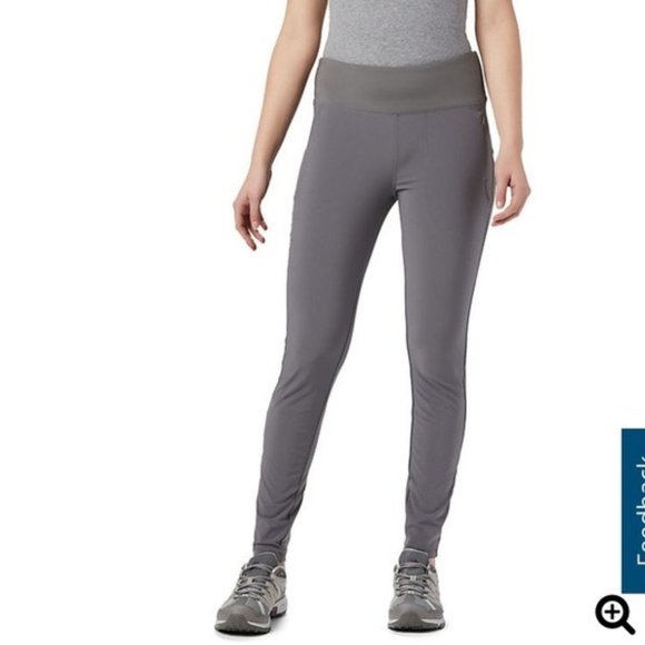 NWT Gray Columbia Leggings Medium - Picture 2 of 6